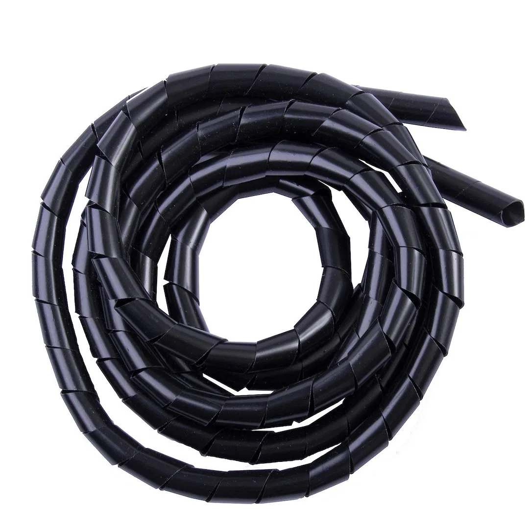 452751 – ANCOR Wire Loom, Polyethylene Black With 10 Foot Length 3/4 Inch Diameter Tubing